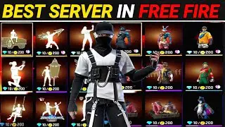 BEST SERVER IN FREE FIRE 😱☠️🔥||FREE FIRE BEST SERVER||HOW TO CHANGE SERVER IN FREE FIRE