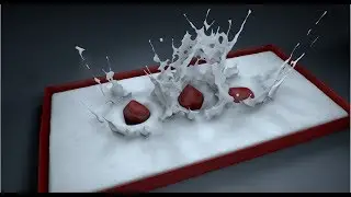 Real Flow Splash Animation using Cinema 4D Tutorial