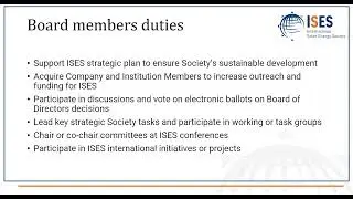 ISES Board Membership Q&A