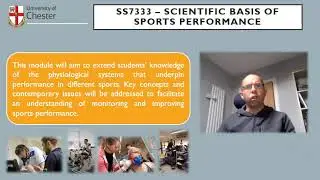 Introduction to module: SS7333 - Craig Twist