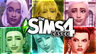 SIMKI JAKO NASTROJE W THE SIMS 4 💗 CAS CC