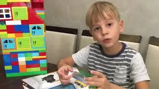 Игра из FIX PRICE и гараж из LEGO DUPLO Лего Дупло Дети Фантазия Наклейки