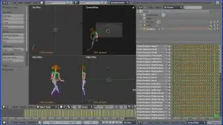 Blender Tutorial Importing Motion Capture Data (.bvh) Files and Setting Up a Simple Rig Part 1