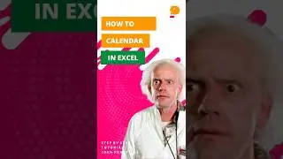 ⚡Excel Calendar: Doc Brown's Guide🗓️  
