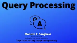 Query Processing: Overview