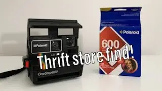 Thrift Store Polaroid!