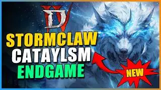 Diablo 4 - New Best MOST FUN Stormclaw Druid Build - S5 CATACLYSM ANDARIEL CLAW! It JUST WORKS.