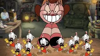 The Mad Baronessa Annihilate Cuphead Army And His Bosses