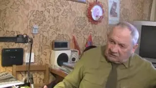 Ветеран войны ТРУНИН  В.И. об боевых сто грамм!!!