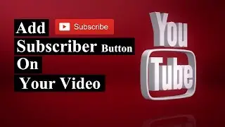 Add a custom subscribe button to your YouTube videos