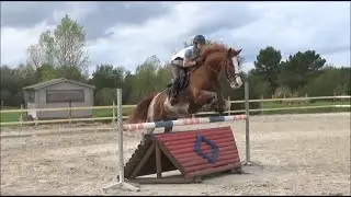 Cours de saut Elodie & Clif 21/10/22