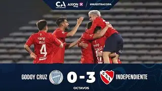 Octavos: Godoy Cruz 0 - Independiente 3