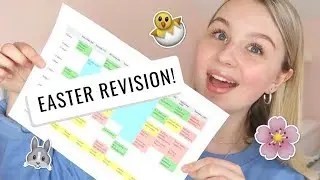How I've Planned My Revision for Easter Holidays! (a levels)