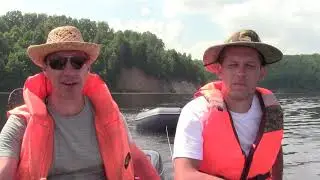 Ловля на кольцо. Это не бешеный клев, а удача.У них не клюет, а мы поймали.Перемет на живца.