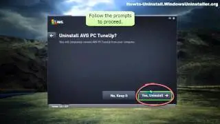 How to easily, quickly uninstall AVG PC TuneUp 2016