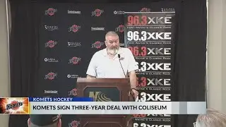 Komets changing radio affiliation to WXKE 96.3, sign three-year deal to remain at War Memorial Colis