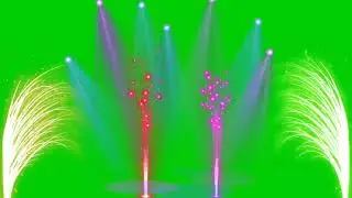 New green screen status video template video background full screen light effect template
