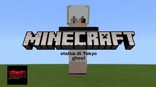 la stauta di Tokyo ghoul su Minecraft del telefono