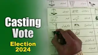 Casting Vote for TLP | Vote For Crane | TLP | Election 2024