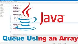 Queue Implementation Using an Array Java / Stack Using an Array Java