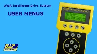AWR Intelligent Handset User Menus