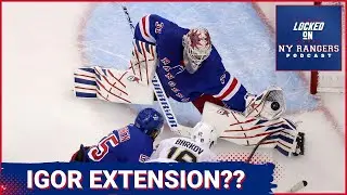 New contract for Igor Shesterkin? Why the Rangers MUST get a deal done NOW