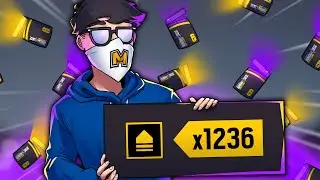 Opening 1236 Alpha Packs to break a Siege record