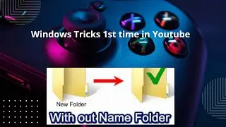 How to Create Folder Without Name in Windows 7-10 Tutorial | How to Make an Invisible Folder Windows