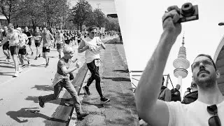 Marathon fotografieren als Street Fotograf (28mm + 40mm)