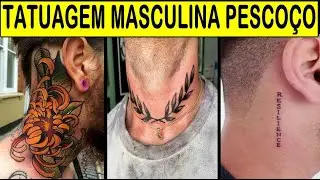 51 TATUAGEM MASCULINA NO PESCOÇO #tatugemasculina #tattoo