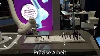 exakte Arbeit Doosan Robotics Cobot - Konfektionierung eines Stiftes