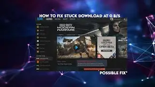 [Battle.NET] HOW TO FIX for Modern Warfare [UPDATER stuck at 0 B/s] possible FIX* 2020