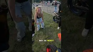 Sie fand es geil💦😂 #supermoto #motovlog