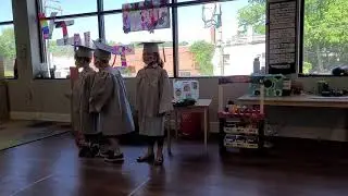 Addie kindergarten graduation 4