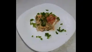 Обрези трески запеченные в сметанном соусе.