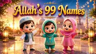 99 Names of Allah☪️🕋 30 Min+ | Alhamdulillah Allahu Akbar Subhan allah | Islamic Song
