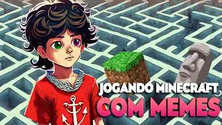 Transformei os MEMES da vida real em um jogo no Minecraft