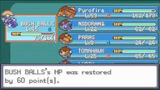 Pokemon leaf green Fire gym