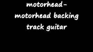 motorhead  motorhead backing track guitar