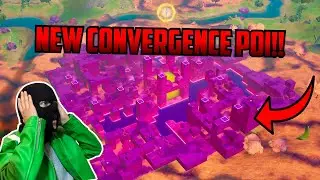 THIS NEW POI IS SO COOL!! (The convergence) | Fortnite Battle Royale
