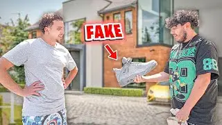 Wearing Fake Sneakers!