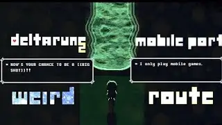 Weird route Spamton NEO mobile gameplay | DELTA♡RUNE chapter 2.