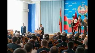 Глава государства поздравил сотрудников МГБ ПМР с 27-й годовщиной со дня образования ведомства