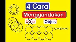 how to duplicate the Object in Coreldraw