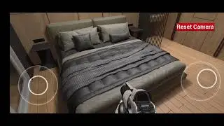 Testing a house tour, packaged android app created with UE4