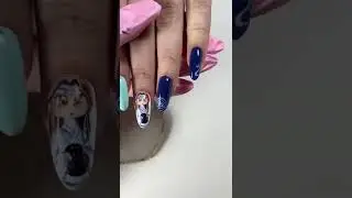 Магистр дьявольского культа на ногтях, дизайны ногтей/ как нарисовать на ногтях