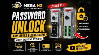 LS XGB PLC Password Unlock | Remove Password from XBM-DR16S & XBM-DN32N (100% Crack) 