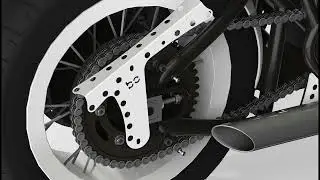 BobberCycle Triumph Bonneville Bobber ToolBag Right Bike Bracket