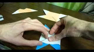 Origami transforming house