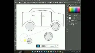 How to design a car in illustrator - Easy Way Part -4